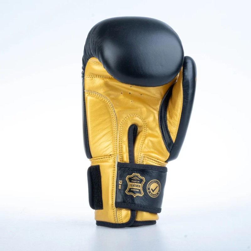 Gants de boxe ronds Fighter - bleu, 1376-RNDXB
