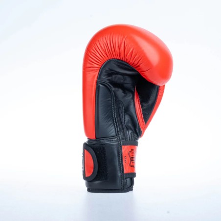 Gants de boxe ronds Fighter - bleu, 1376-RNDXB