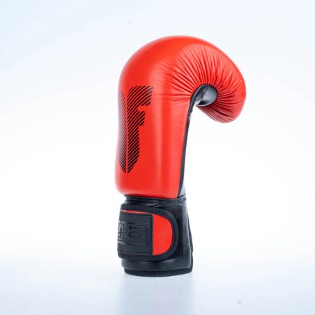 Gants de boxe ronds Fighter - bleu, 1376-RNDXB