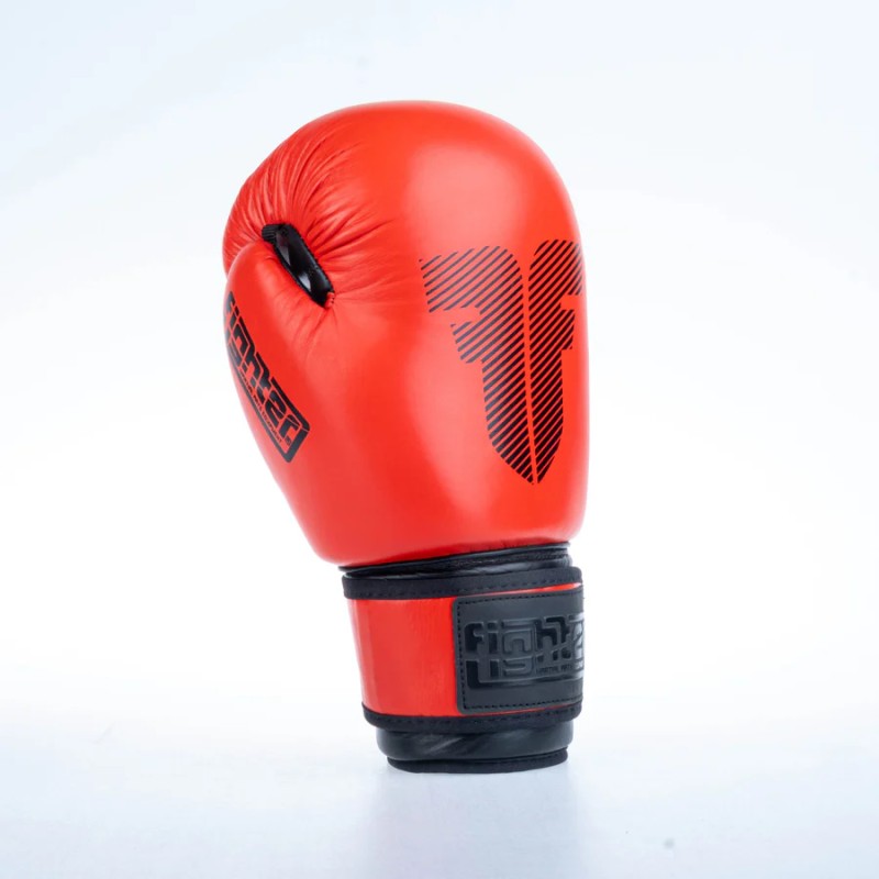 Gants de boxe ronds Fighter - bleu, 1376-RNDXB