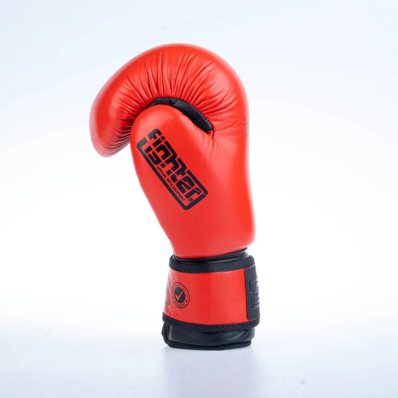 Gants de boxe ronds Fighter - bleu, 1376-RNDXB