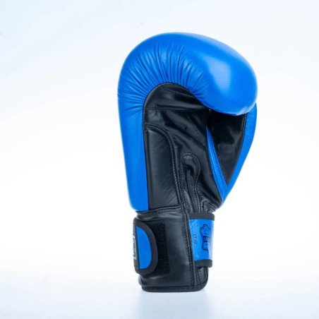 Gants de boxe ronds Fighter - bleu, 1376-RNDXB