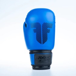 Gants de boxe ronds Fighter - bleu, 1376-RNDXB