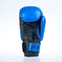 Gants de boxe ronds Fighter - bleu, 1376-RNDXB