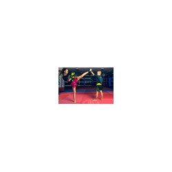 Mitaines de tir rondes pour cible Fighter - Blanc/Rouge