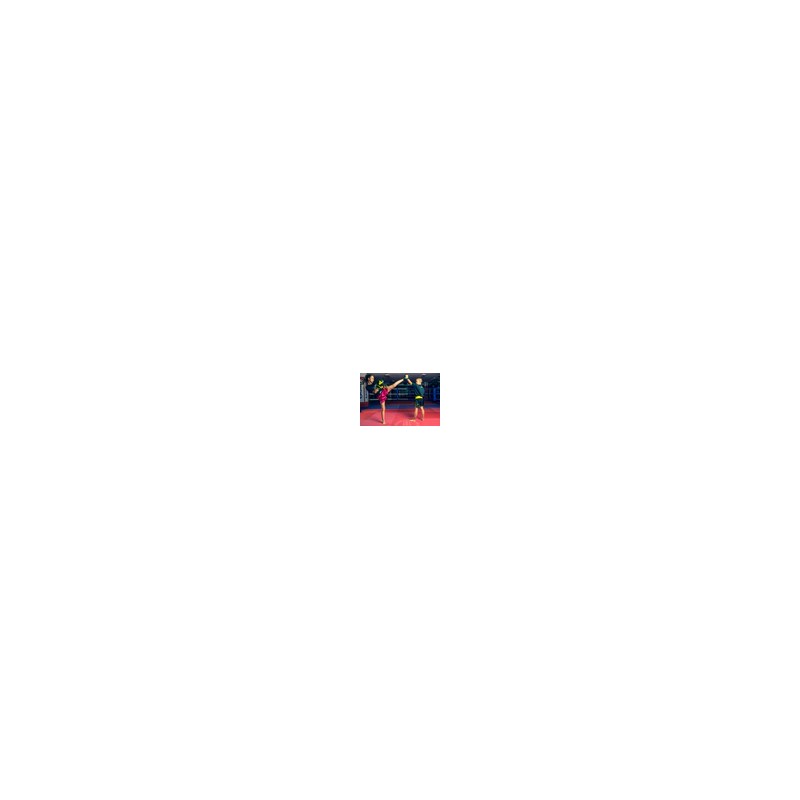 Mitaines de tir rondes pour cible Fighter - Blanc/Rouge