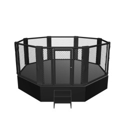 Cage de compétition MMA - comme illustré