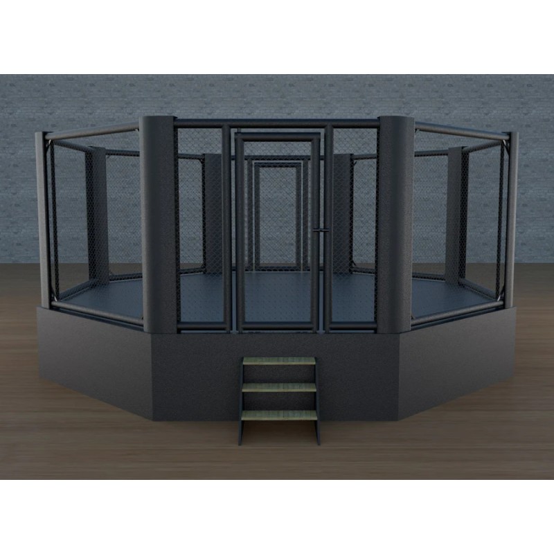 Cage de compétition MMA - comme illustré