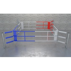 Ring de boxe au sol Fighter Wall II avec 3 cordes