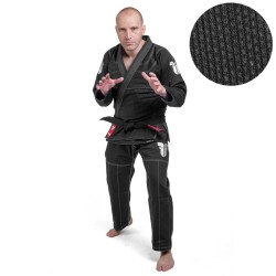 Kimono Fighter BJJ en paille de riz - Bleu