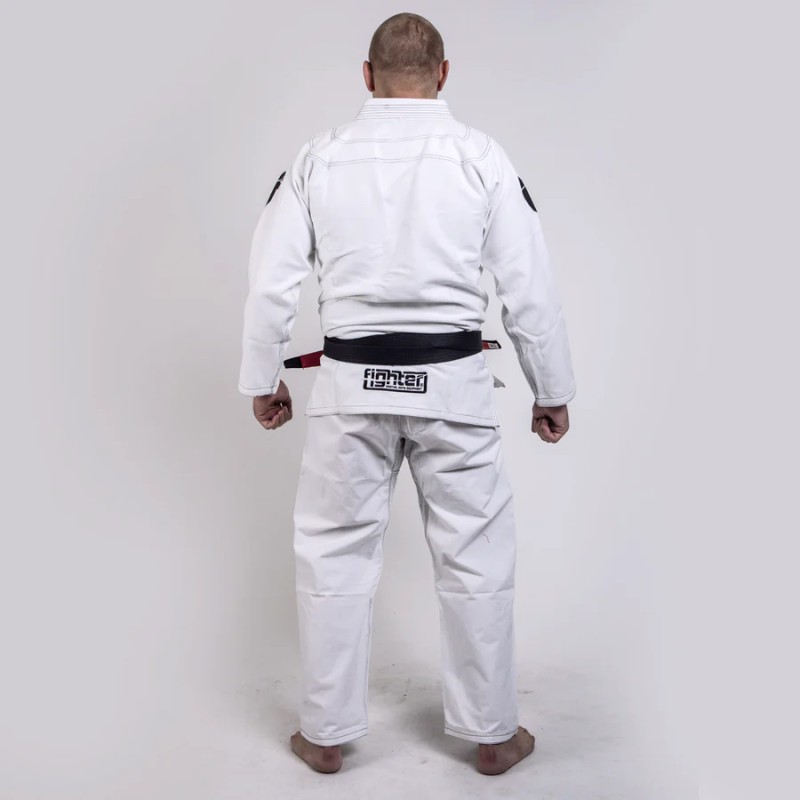 Kimono Fighter BJJ en paille de riz - Bleu