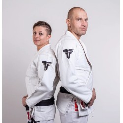 Kimono Fighter BJJ en paille de riz - Bleu