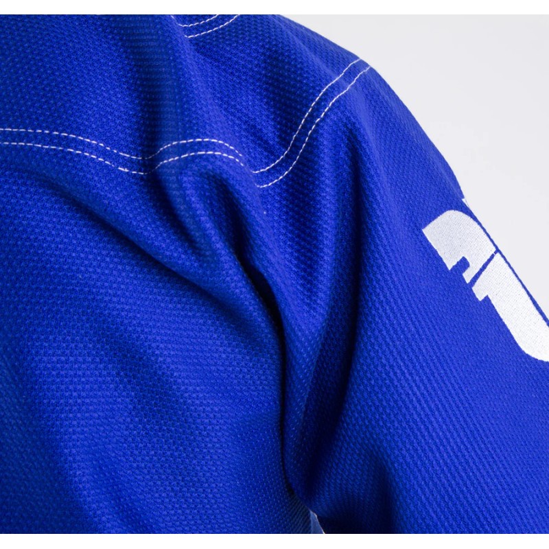 Kimono Fighter BJJ en paille de riz - Bleu