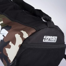 Sac à bandoulière rond Fighter - noir/camouflage