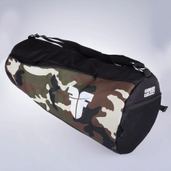 Sac à bandoulière rond Fighter - noir/camouflage