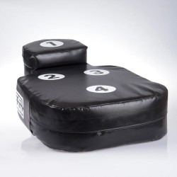 Bouclier corporel de combat, protection contre les coups de pied énormes