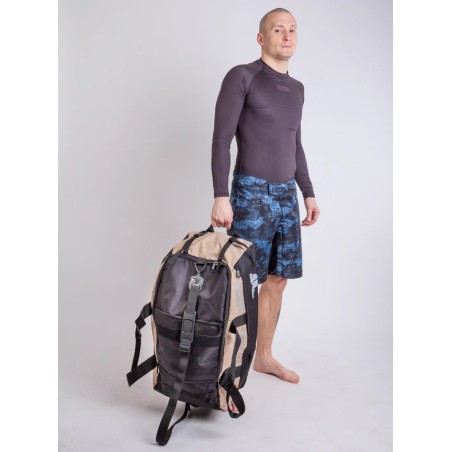 Sac de sport FIGHTER LINE XL - rouge/gris/noir