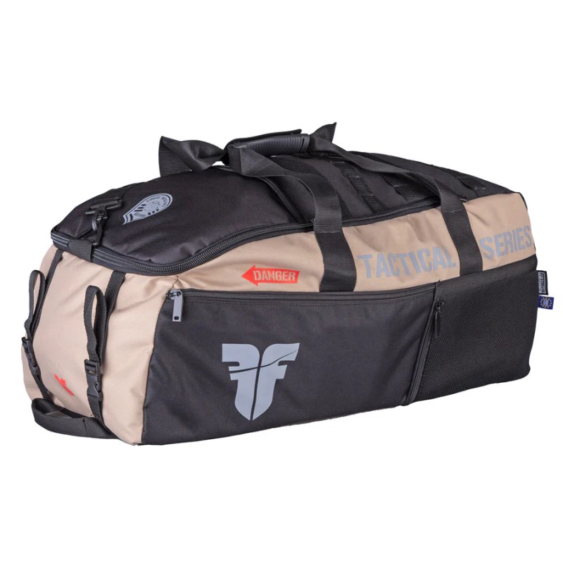 Sac de sport FIGHTER LINE XL - rouge/gris/noir