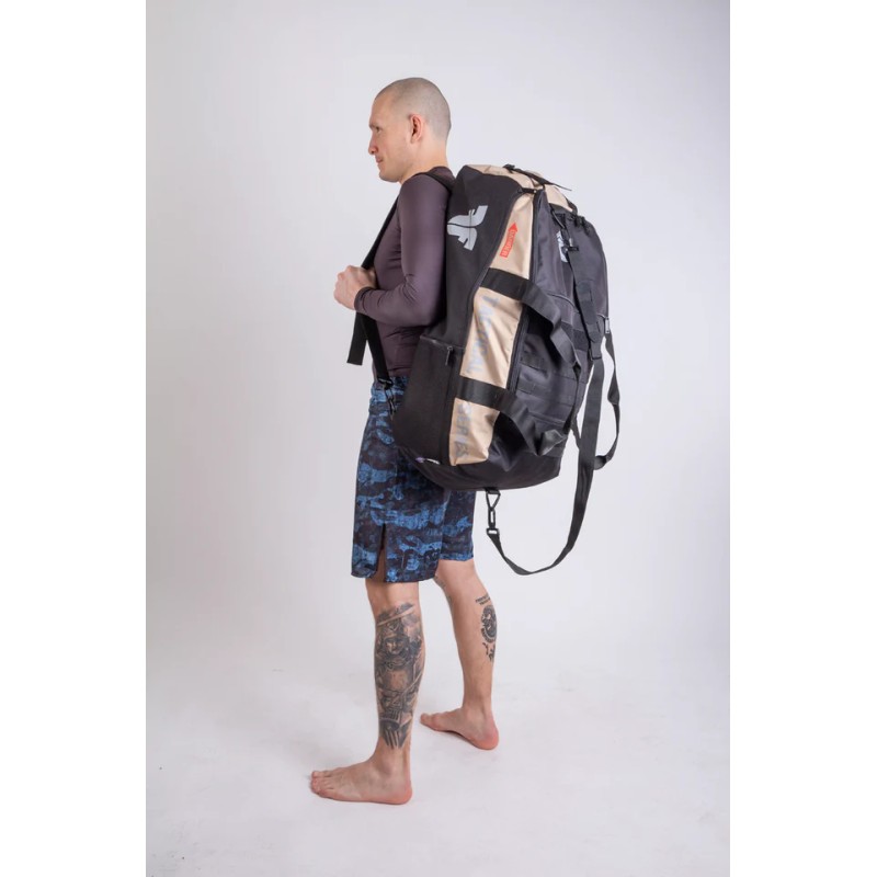 Sac de sport FIGHTER LINE XL - rouge/gris/noir