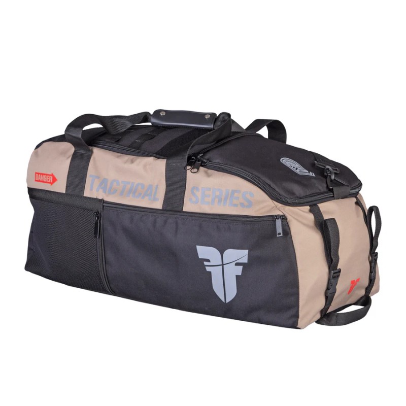 Sac de sport FIGHTER LINE XL - rouge/gris/noir