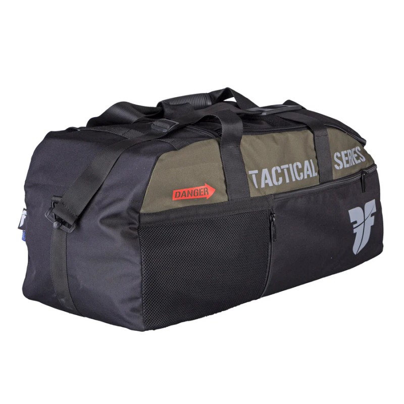 Sac de sport FIGHTER LINE XL - rouge/gris/noir