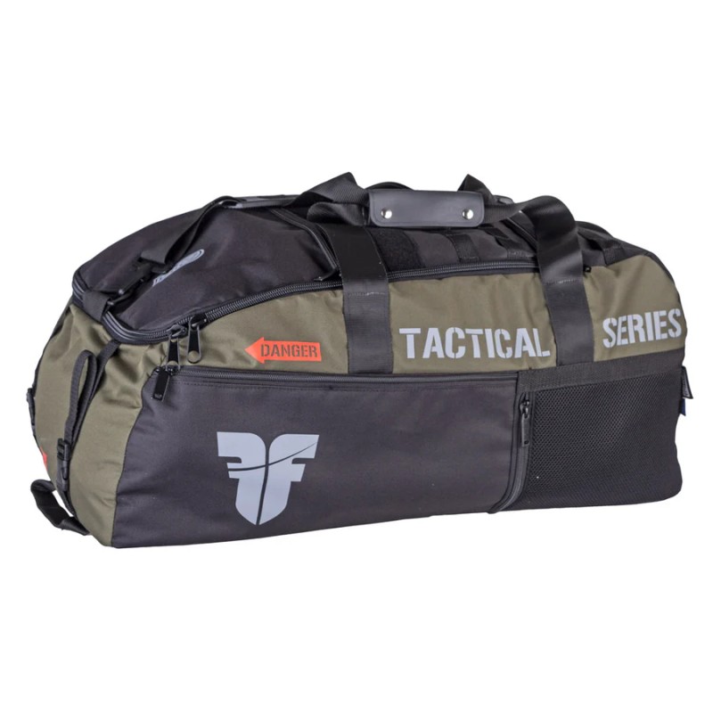 Sac de sport FIGHTER LINE XL - rouge/gris/noir