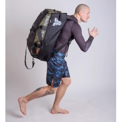 Sac de sport FIGHTER LINE XL - rouge/gris/noir
