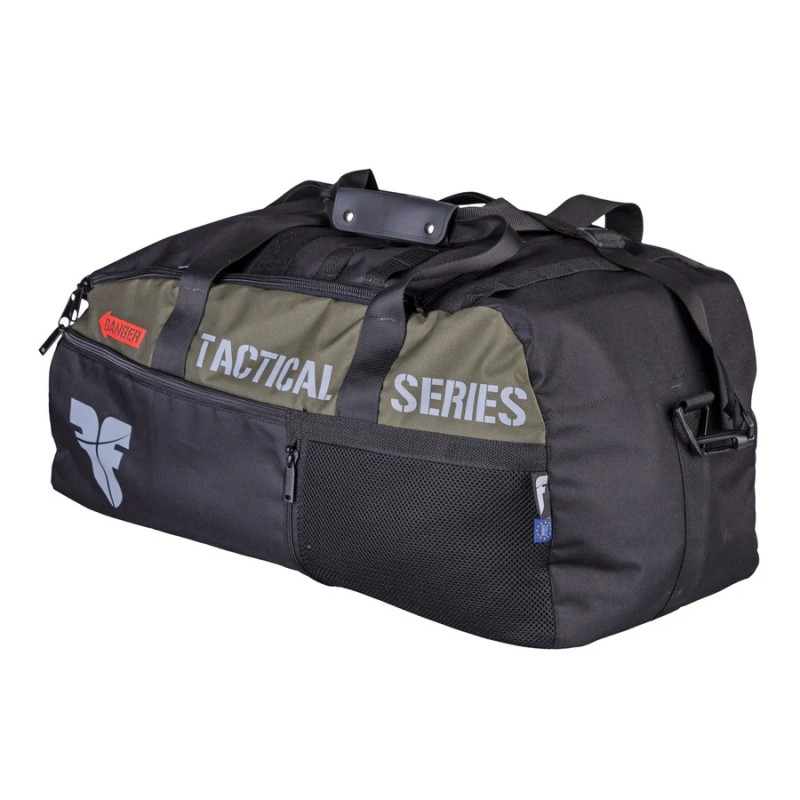 Sac de sport FIGHTER LINE XL - rouge/gris/noir