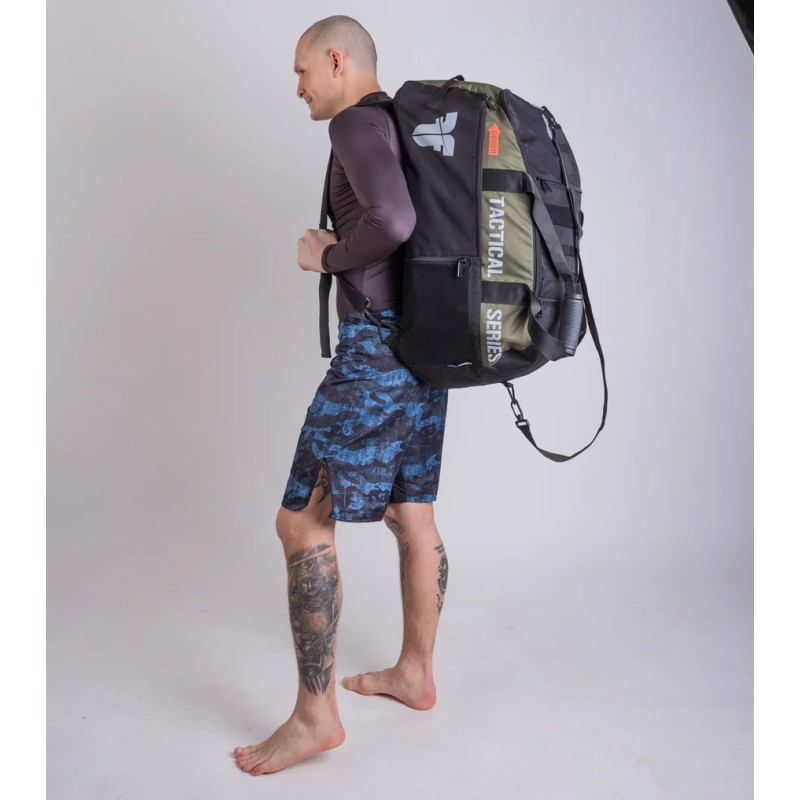 Sac de sport FIGHTER LINE XL - rouge/gris/noir
