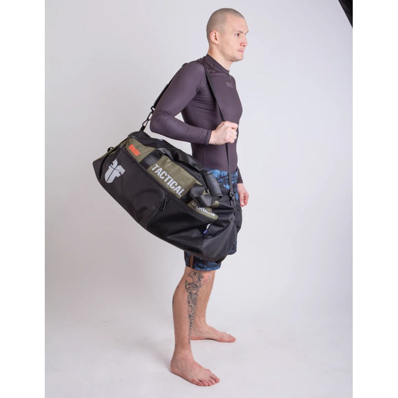 Sac de sport FIGHTER LINE XL - rouge/gris/noir