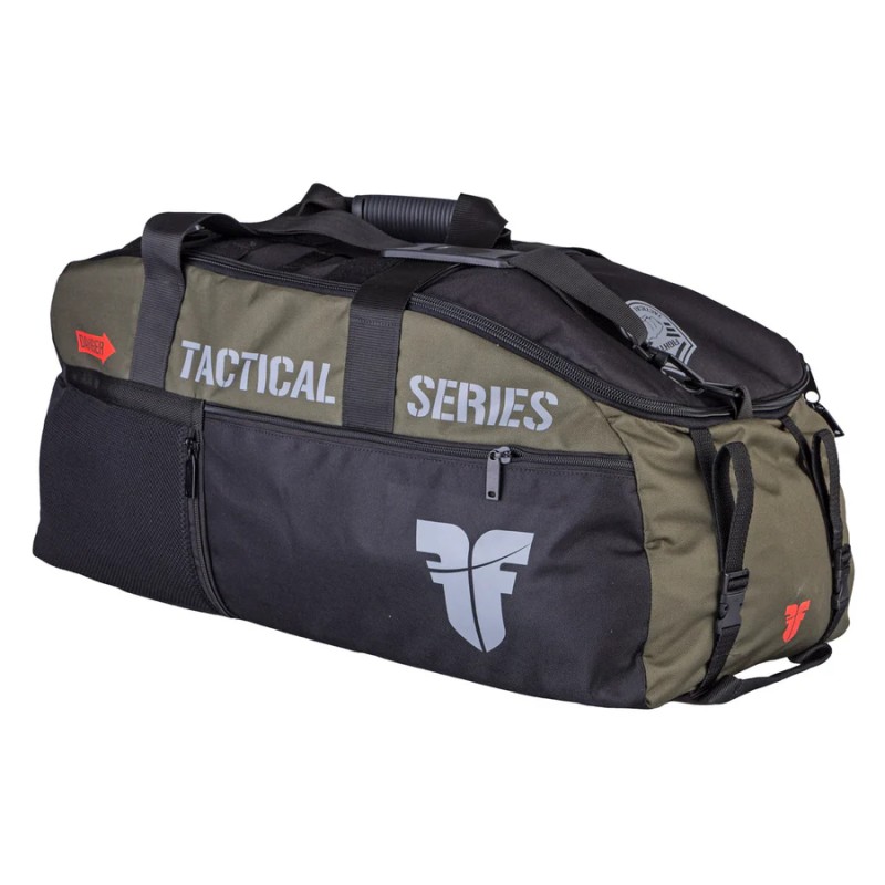 Sac de sport FIGHTER LINE XL - rouge/gris/noir