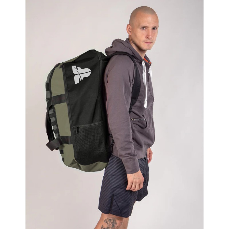 Sac de sport FIGHTER LINE XL - rouge/gris/noir