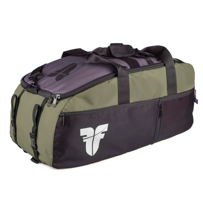 Sac de sport FIGHTER LINE XL - rouge/gris/noir