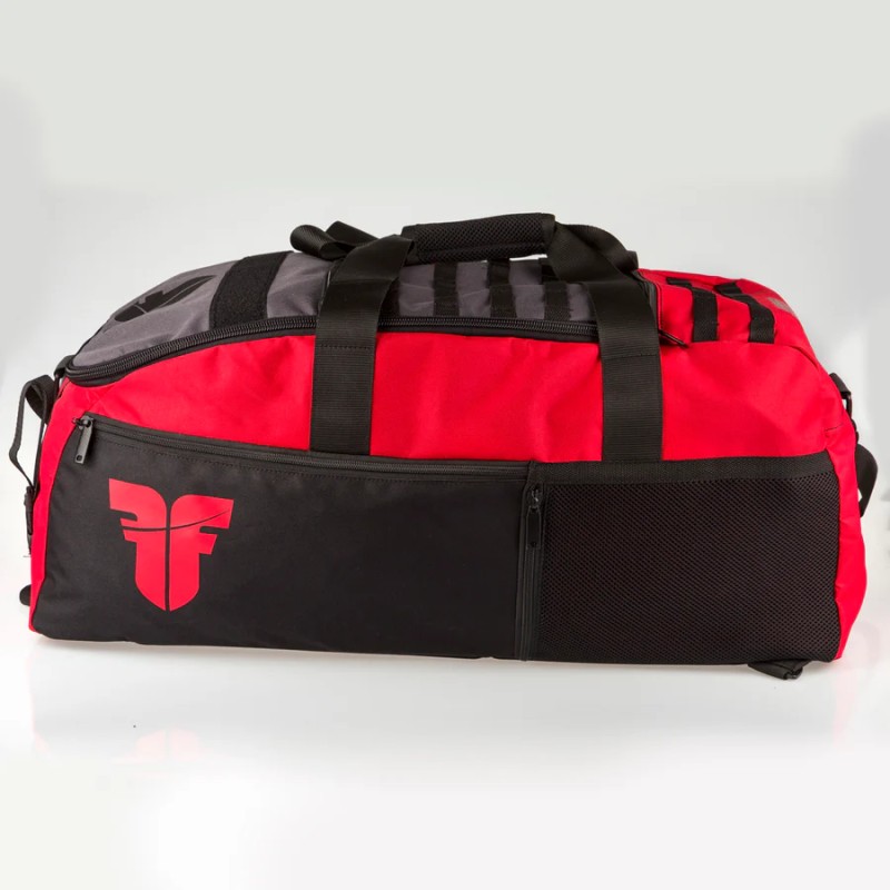 Sac de sport FIGHTER LINE XL - rouge/gris/noir