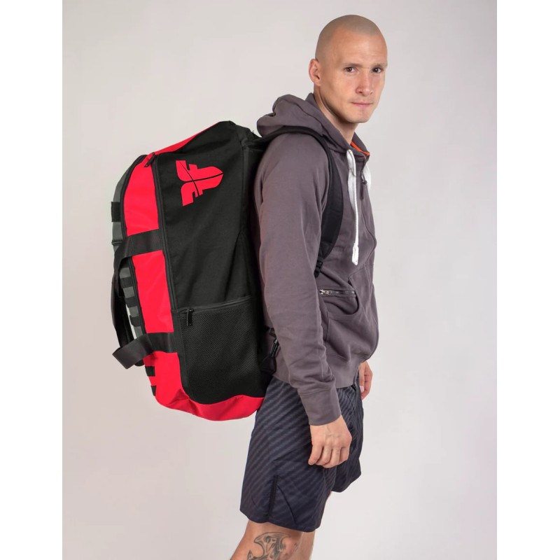 Sac de sport FIGHTER LINE XL - rouge/gris/noir