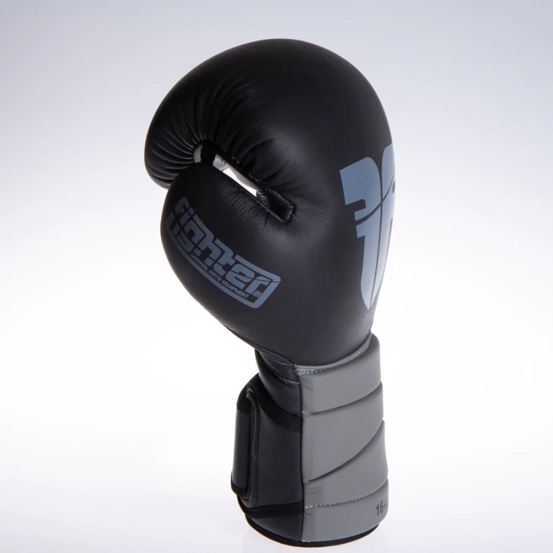 Gants de boxe Fighter Sparring - noir/gris
