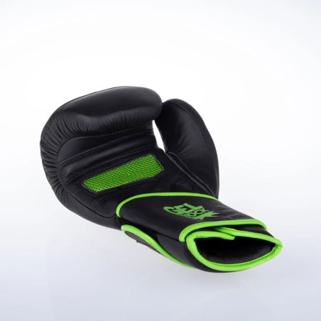 Gants de sécurité Fighter Bag - noir/vert