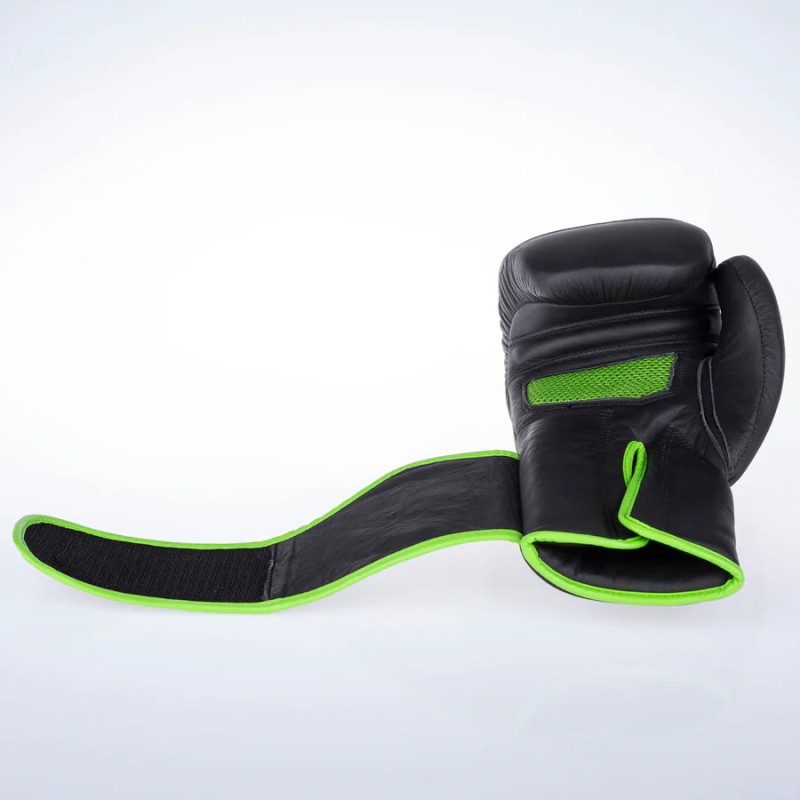Gants de sécurité Fighter Bag - noir/vert