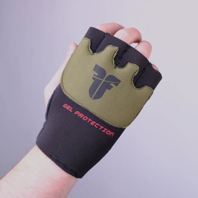 Fighter Strap - Bandages en gel - Noir