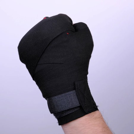 Fighter Strap - Bandages en gel - Noir