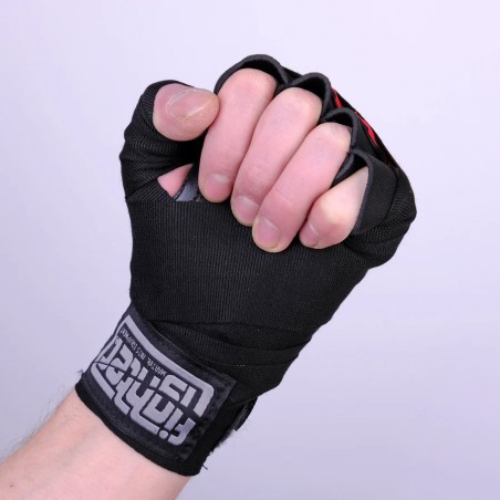 Fighter Strap - Bandages en gel - Noir
