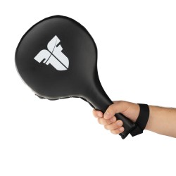 Mitaines de combat pour cible - noir/rouge