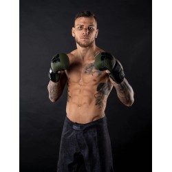 Short de combat MMA - La vie est un combat - gris