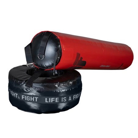 Sac de frappe autoportant Fighter 3 en 1 - rouge