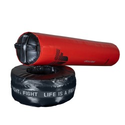 Sac de frappe autoportant Fighter 3 en 1 - rouge