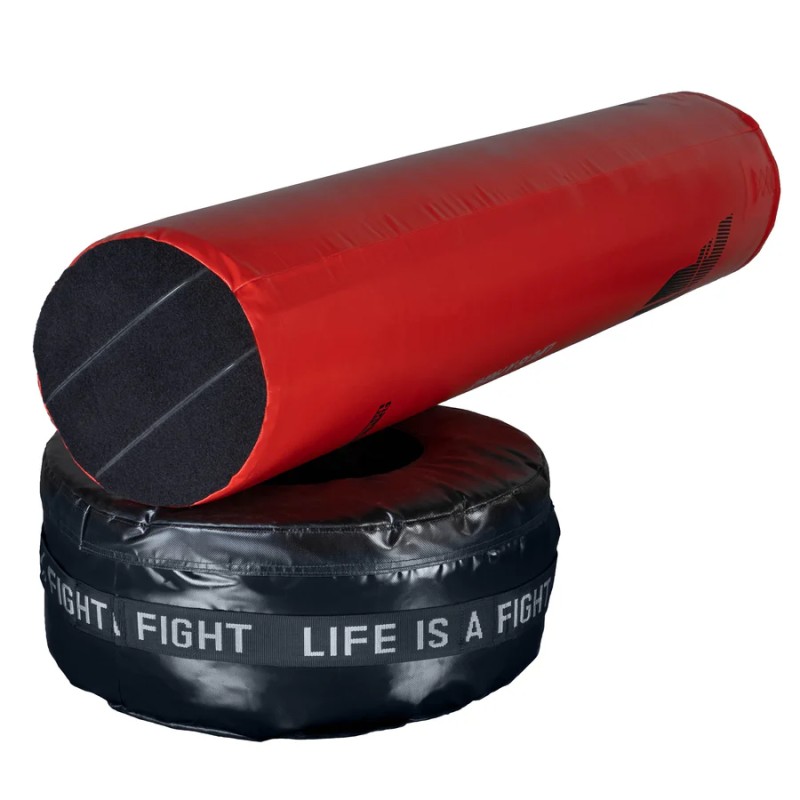 Sac de frappe autoportant Fighter 3 en 1 - rouge