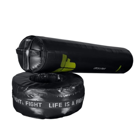 Sac de frappe autoportant Fighter 3 en 1 - rouge