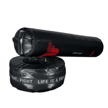 Sac de frappe autoportant Fighter 3 en 1 - rouge