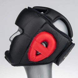 Casque de combat Fighter Sparring - noir/jaune fluo