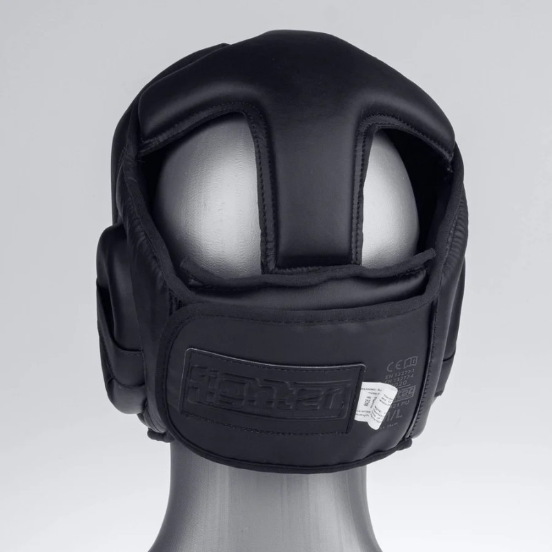 Casque de combat Fighter Sparring - noir/jaune fluo